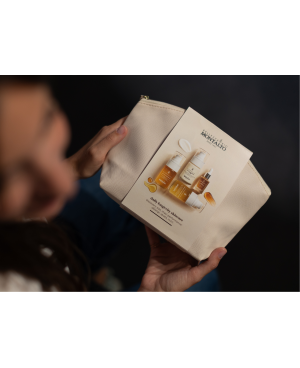 daily longevity skincare - pochette