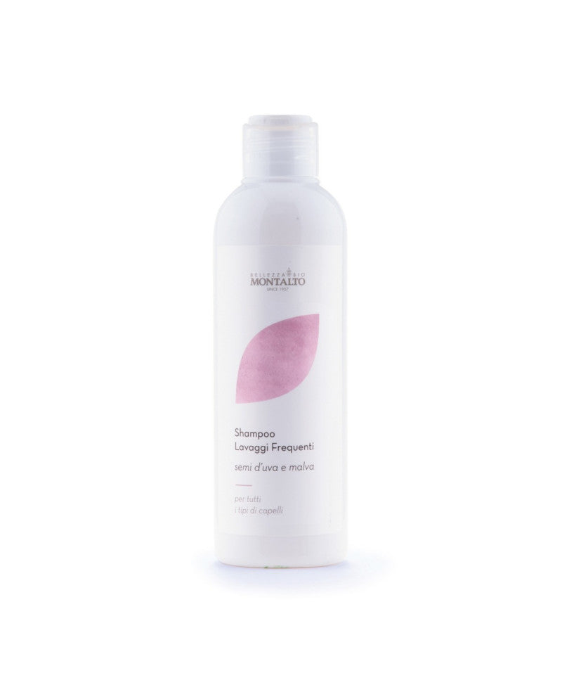 Shampoo Lavaggi Frequenti semi d'uva e malva