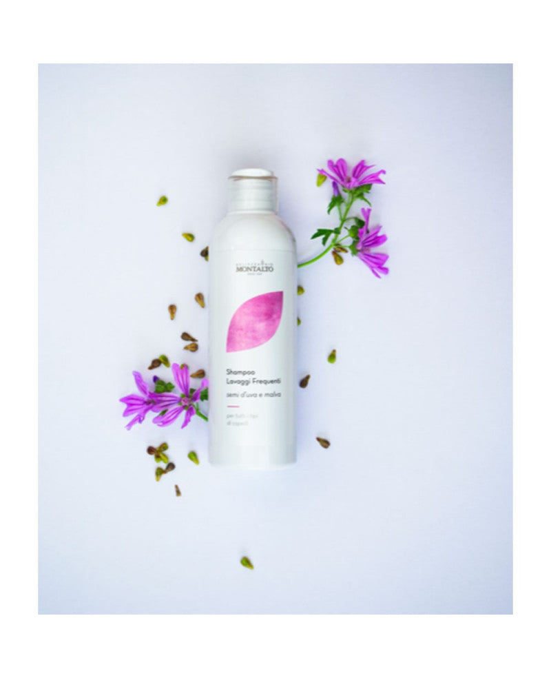 Shampoo Lavaggi Frequenti semi d'uva e malva 2